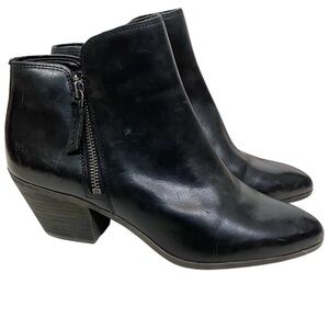 Frye Judith Double Zip Bootie Black